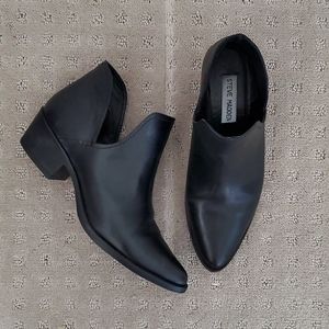 Steve madden Austin black leather ankle booties